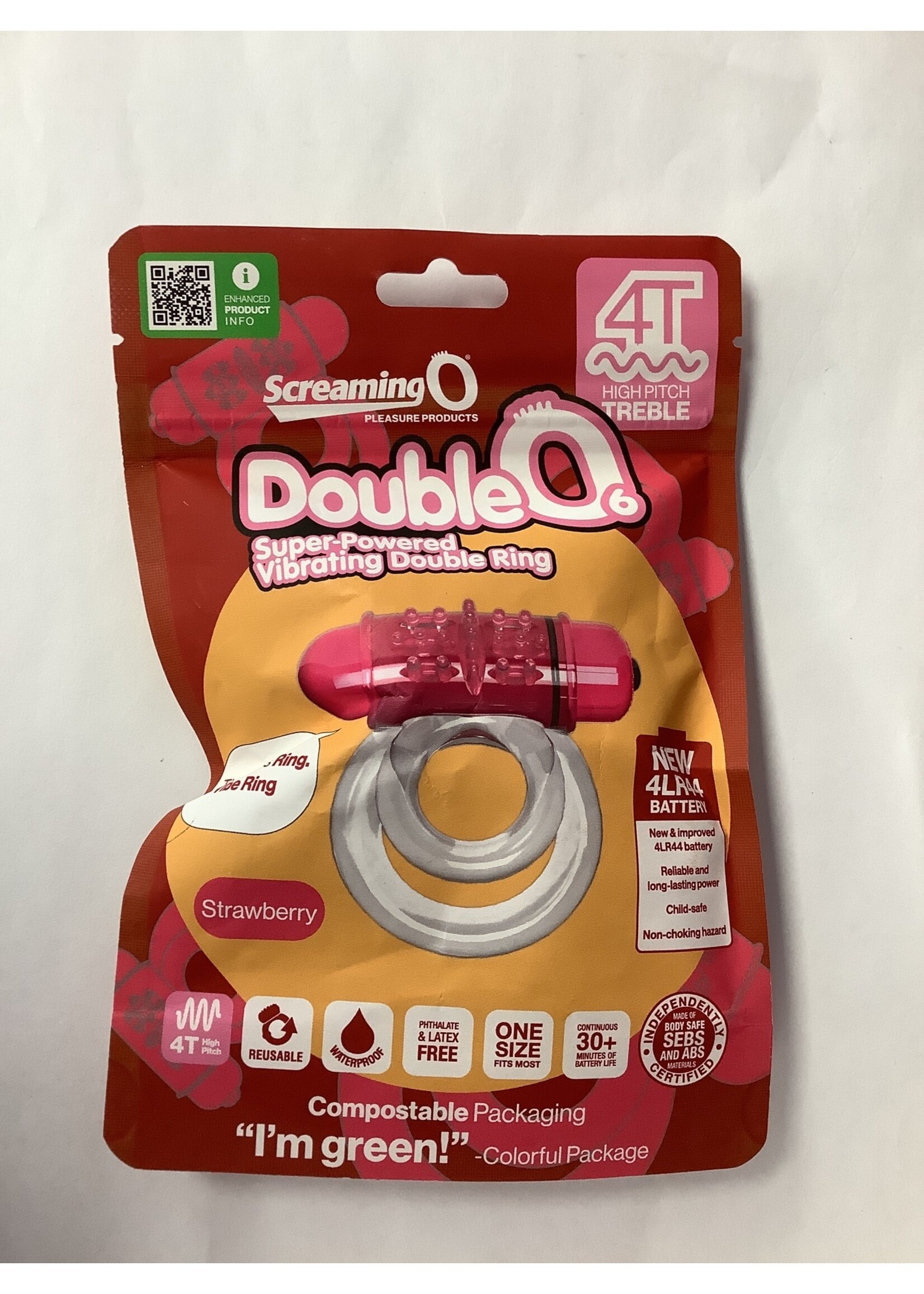 Screaming O Screaming O 4T DoubleO 6 - Strawberry
