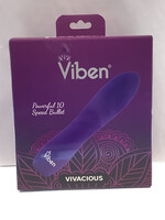 Viben Viben- Vivacious Rechageable Bullet Purple