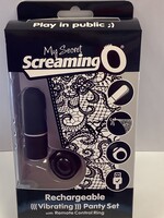 Screaming O Screaming O My Secret Charged Remote Control Panty - Black