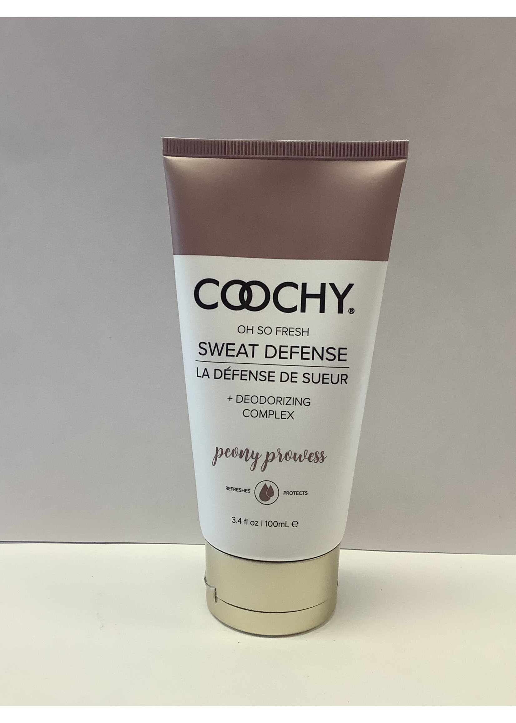 Coochy COOCHY Sweat Defense Protection Lotion - 3.4 oz Peony Prowess