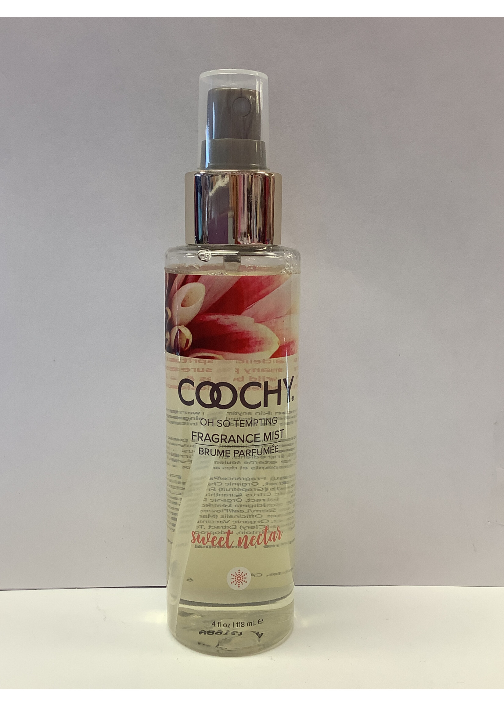 Coochy COOCHY Fragrance Mist - 4 oz Sweet Nectar