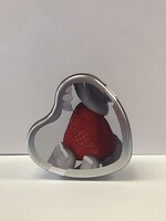 Earthly Body Earthly Body Suntouched Hemp Edible Candle - 4.7 oz Heart Tin Strawberry