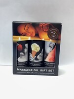Earthly Body Earthly Body Edible Massage Oil Gift Set - 2 oz Watermelon, Strawberry & Vanilla