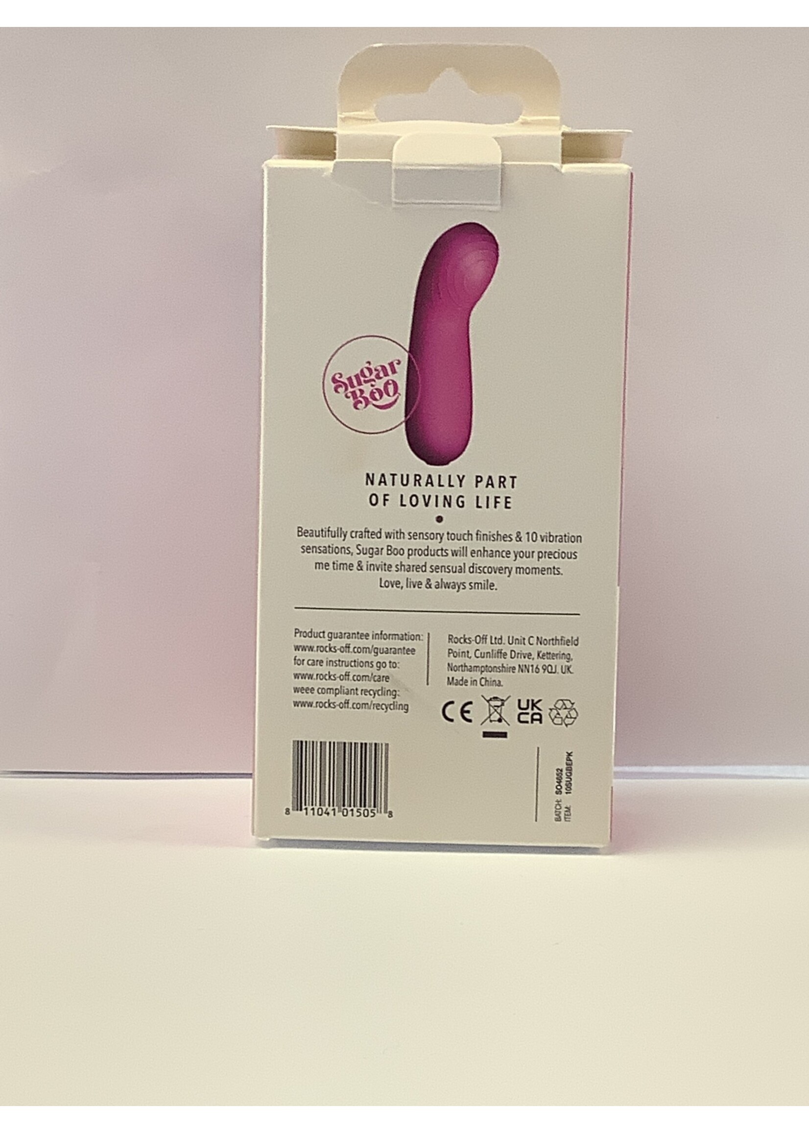 SugarBoo SugarBoo Sugar Berry G Spot Vibrator - Pink