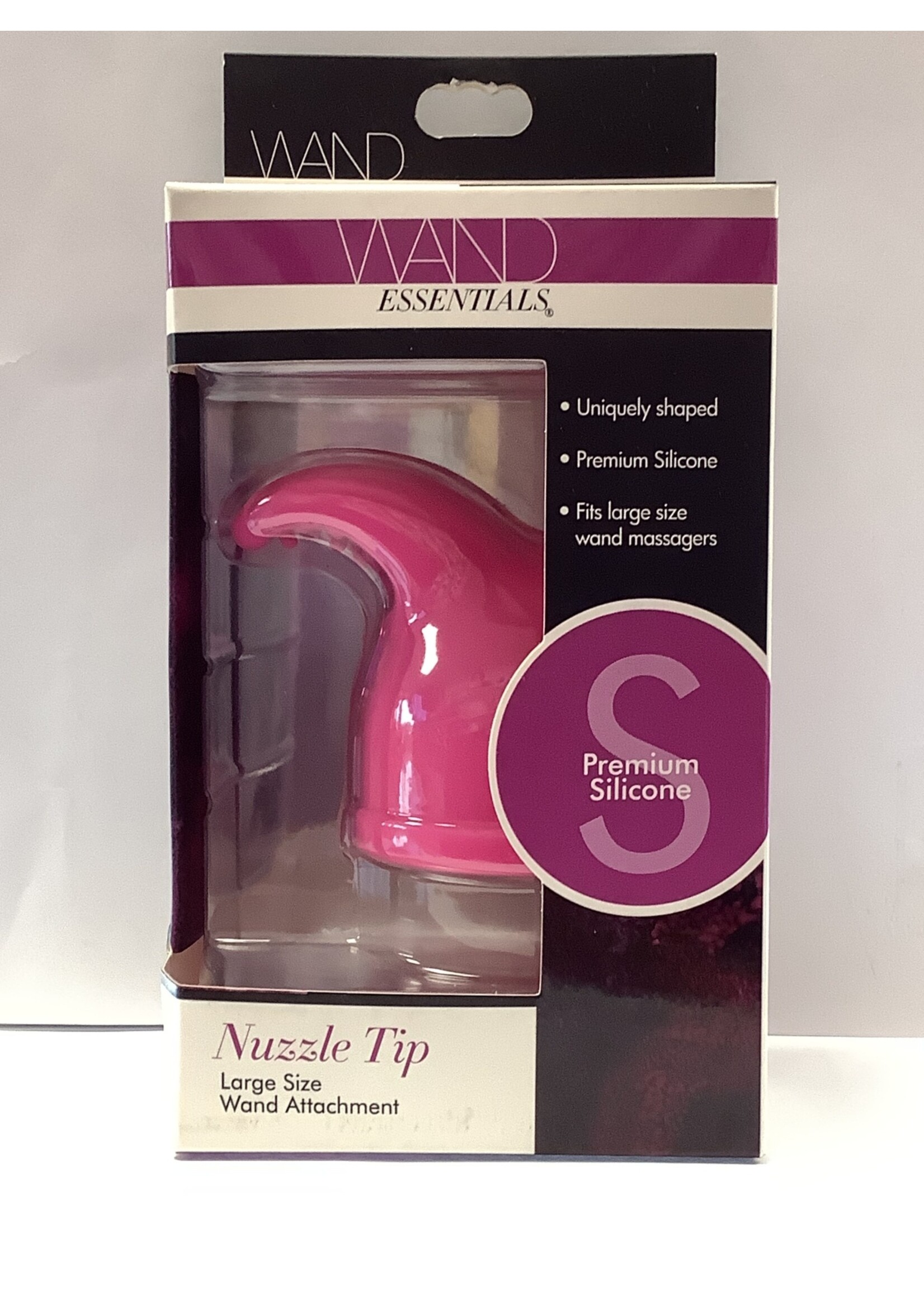 Magic Wand Wand Essential Nuzzle Tip Attachment - Pink