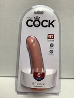 King Cock King Cock - 6" Cock - Flesh