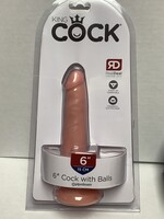King Cock king cock 6" with balls