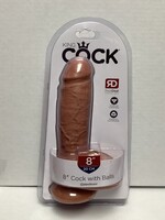 King Cock king cock 8” with balls