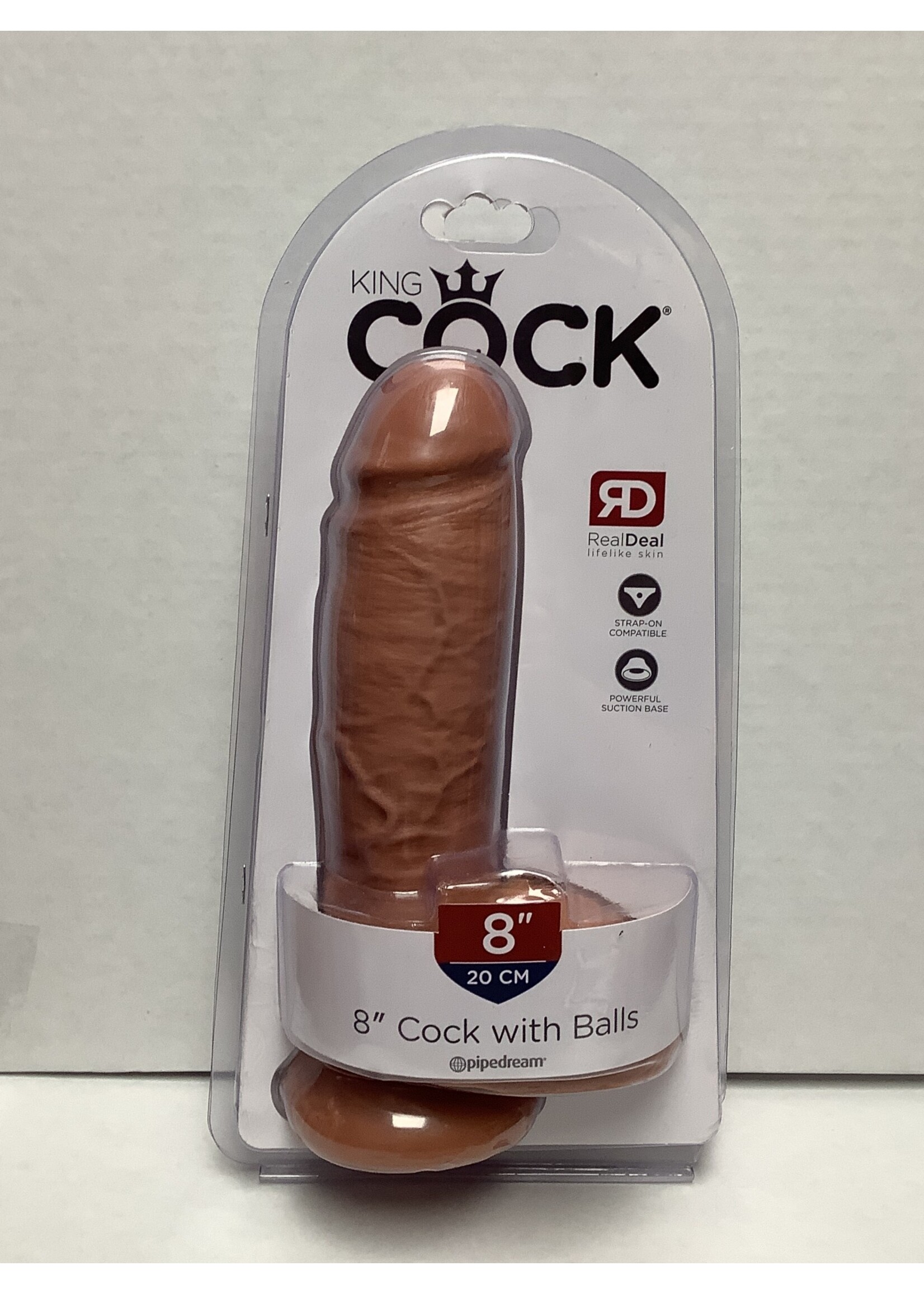 King Cock king cock 8” with balls