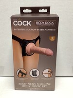 King Cock Elite King Cock Elite Beginner's Silicone Body Dock Kit