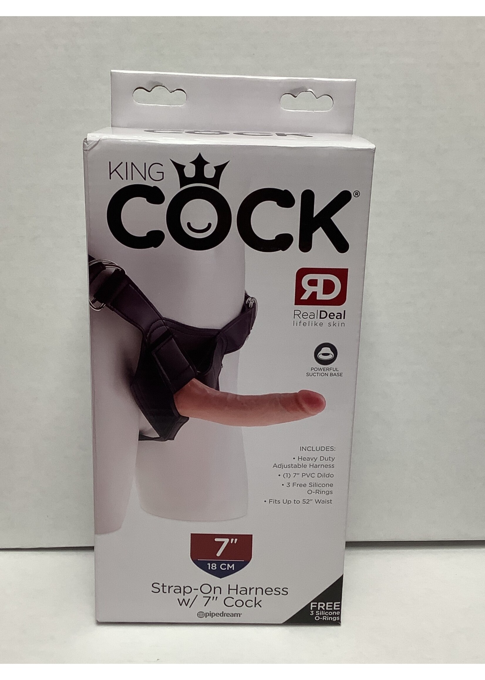 King Cock King Cock Strap-On Harness with 7” Cock