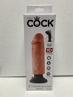 King Cock King Cock 6” Vibrating Cock