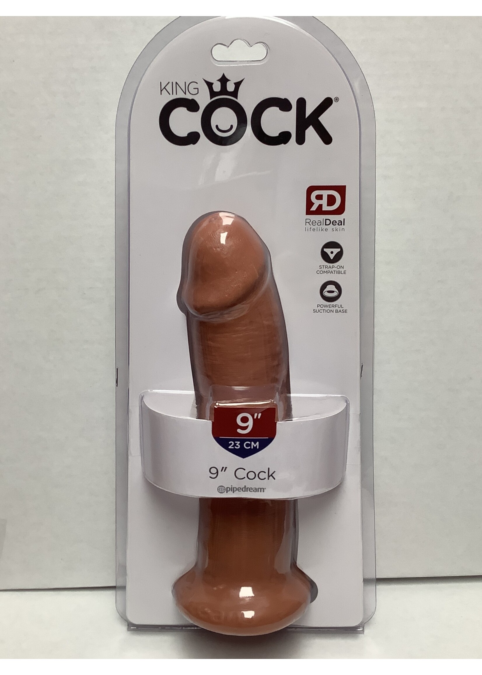 King Cock King Cock 9" Cock - Tan