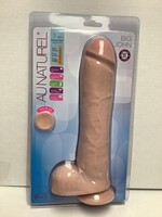 Au Naturel Blush Au Naturel Big John 11.5" Sensa Feel Dual Density Dong w/Suction Cup - Vanilla