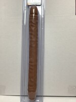 Dr. Skin Blush Dr. Skin 18" Double Dildo - Mocha