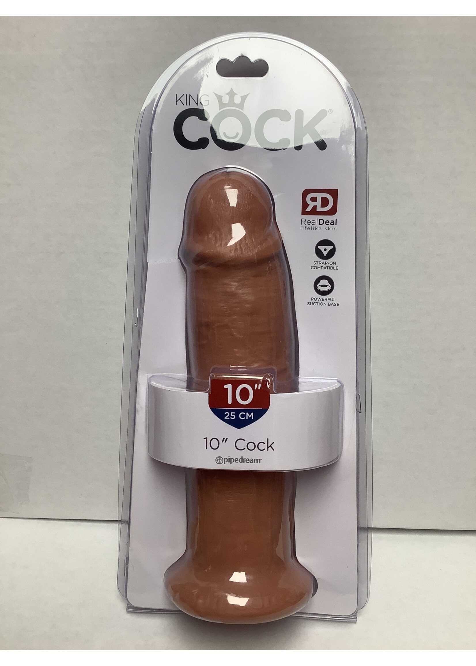 King Cock King Cock 10" Cock - Tan
