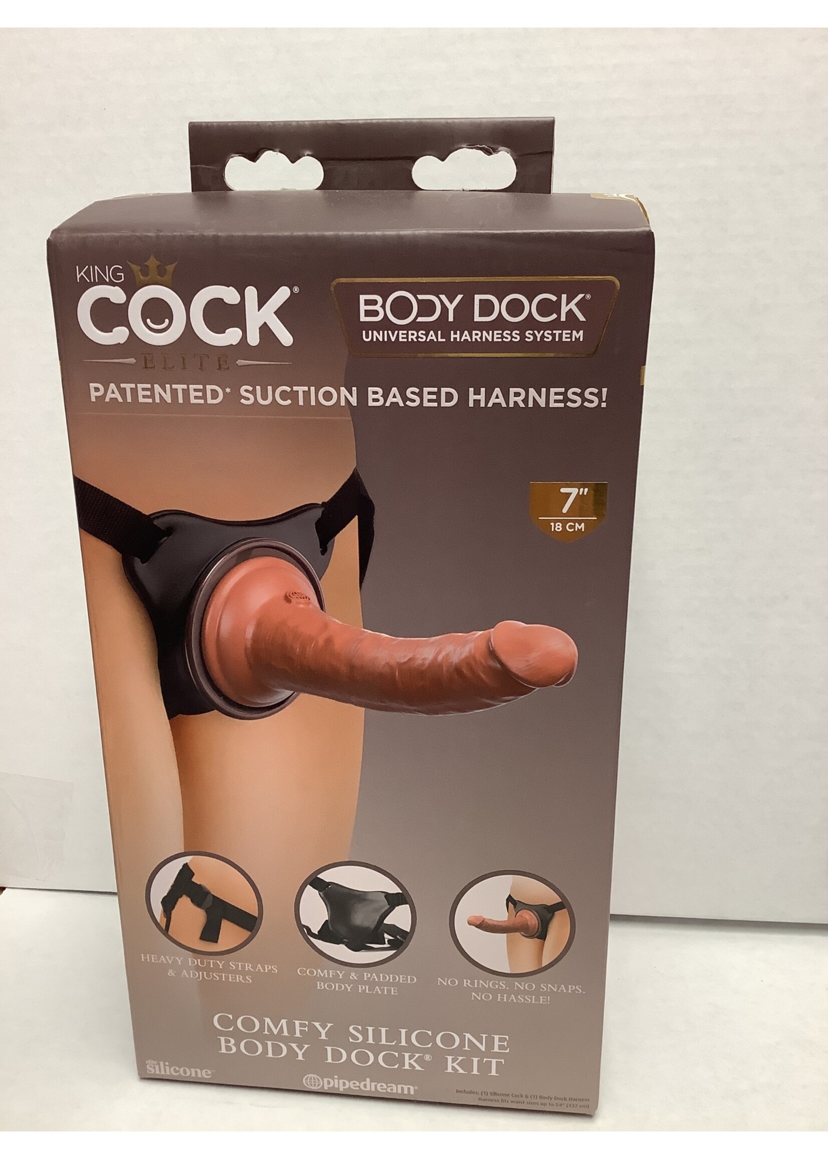 King Cock Elite King Cock Elite Comfy Silicone Body Dock Kit