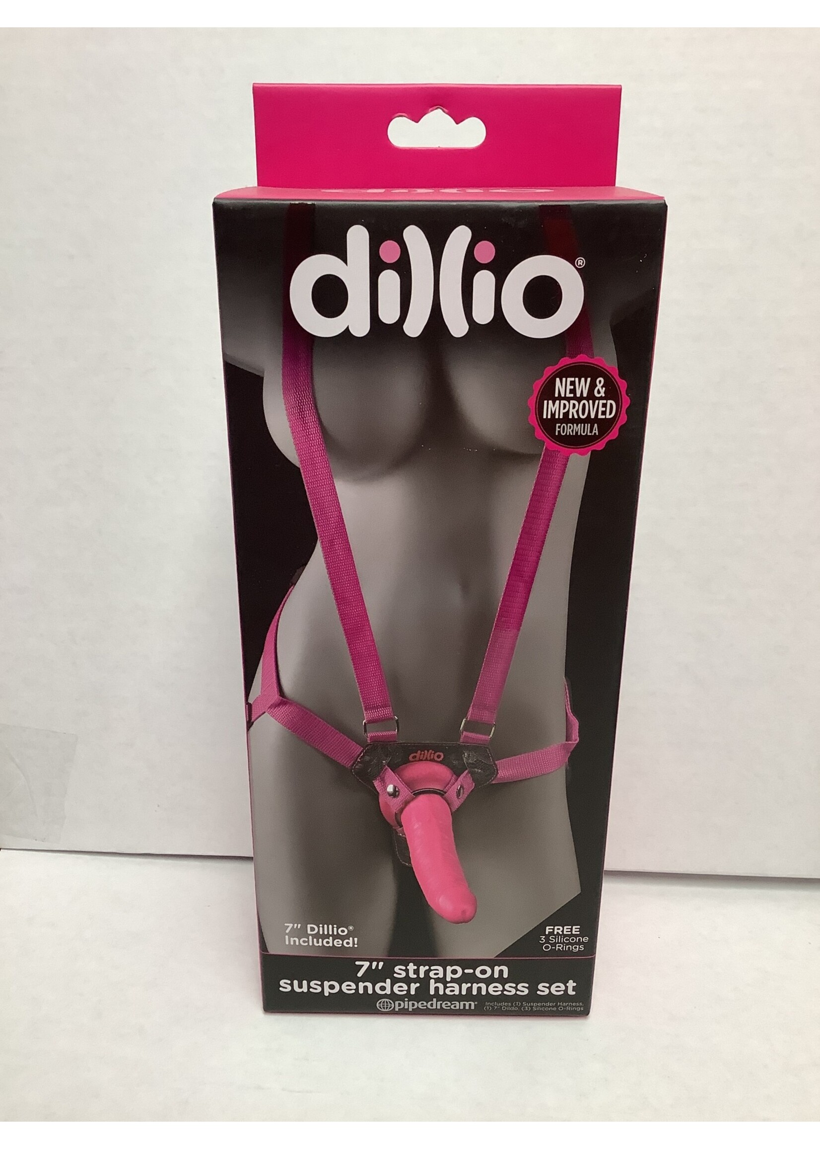 Pipedream 7 " Strap On Suspender Harness Set