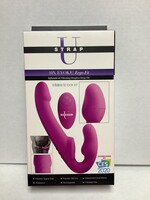 Strap U Strap U Evoke Ergo Fit Strapless Strap On Dildo w/Remote - Pink