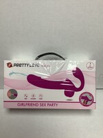 Pretty Love Pretty Love Kelpie Squirting Strapless Strap On - Fuchsia