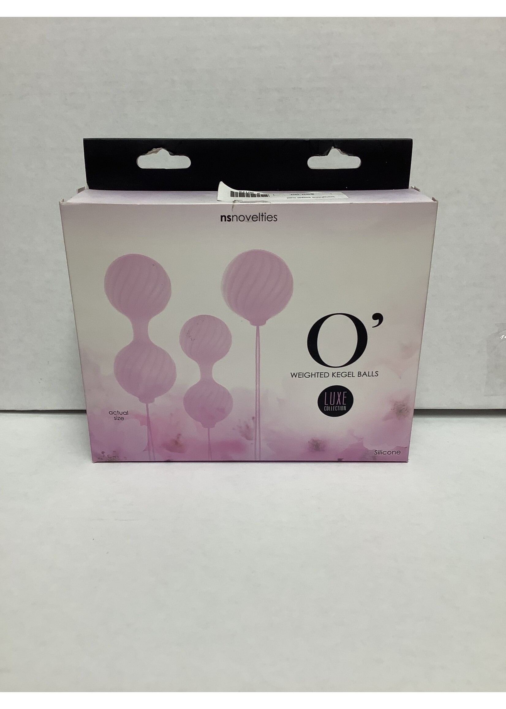 nsnovelties Luxe o' Weighted Kegel Balls - Pink