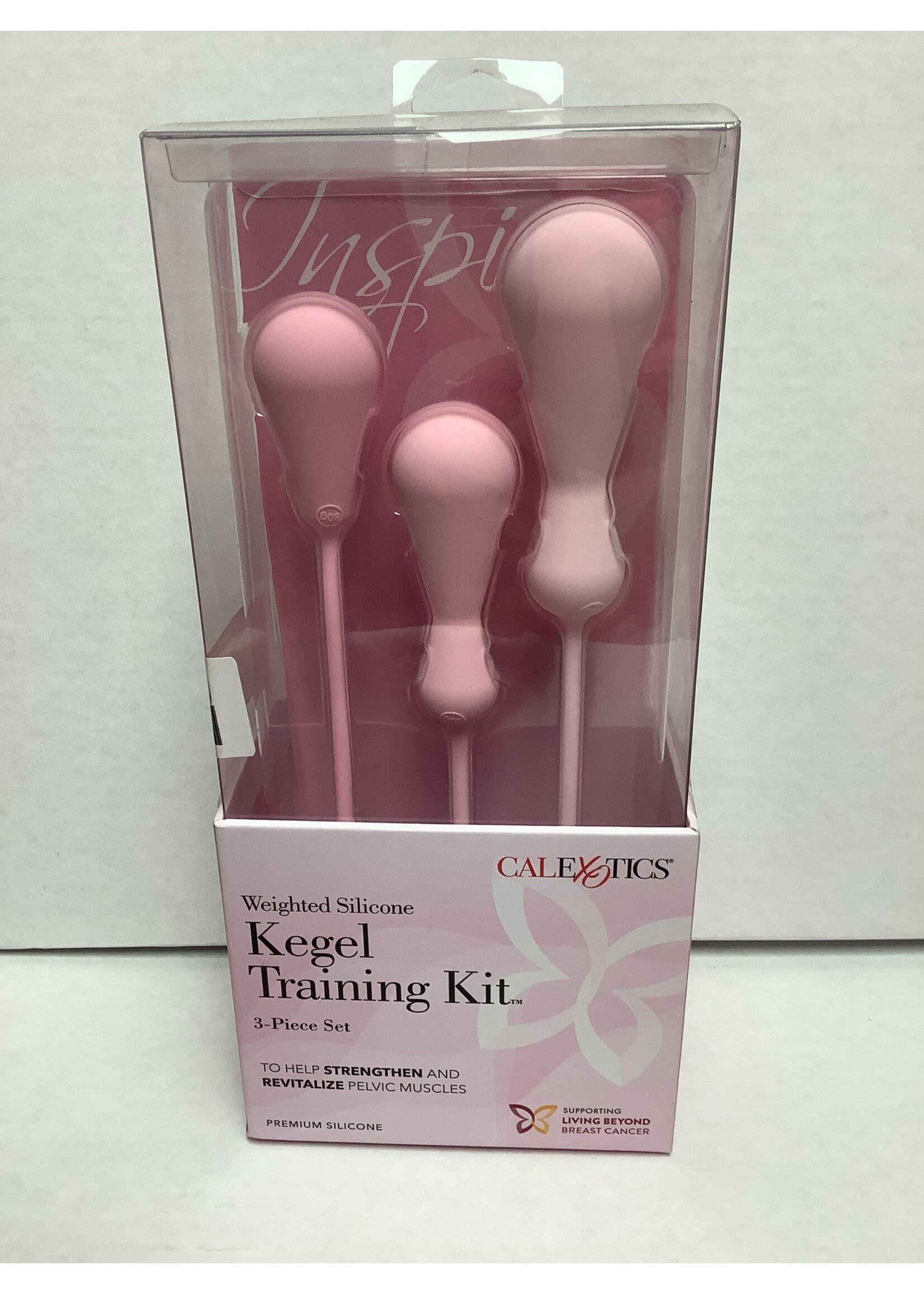 CalExotics Inspire Weighted Silicone Kegel Training Kit