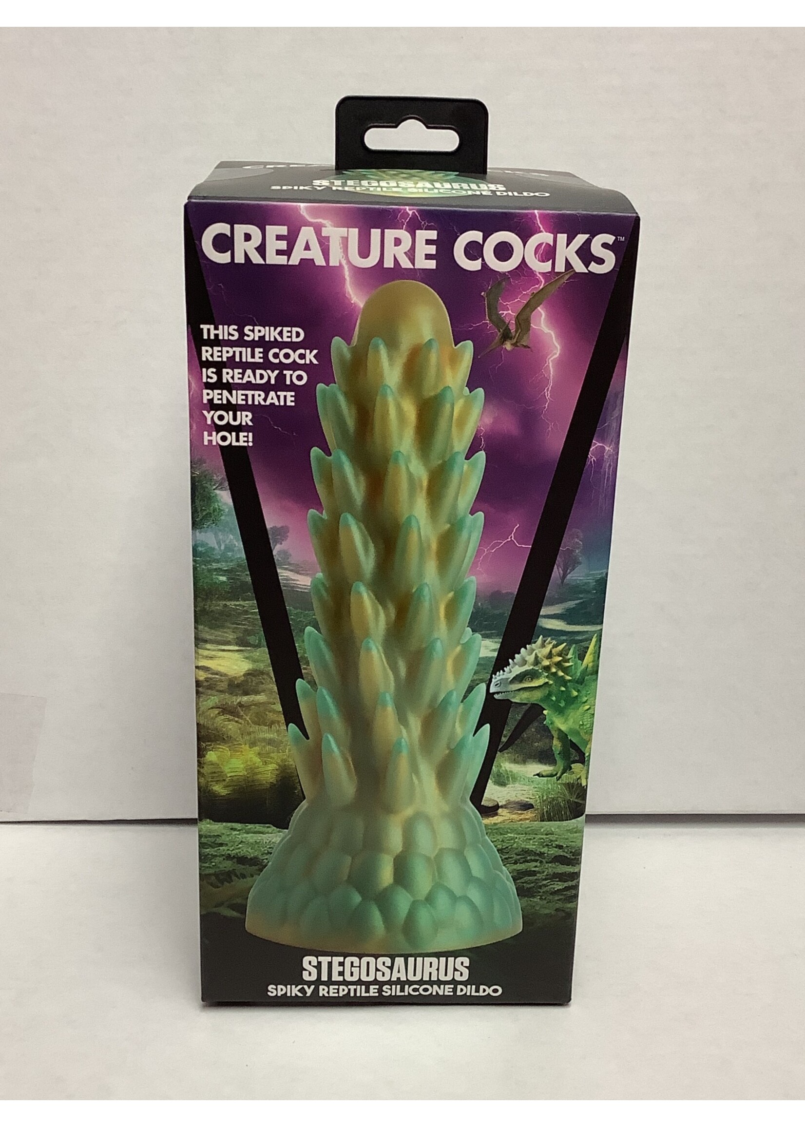 creature cocks Stegosaurus silicone cock