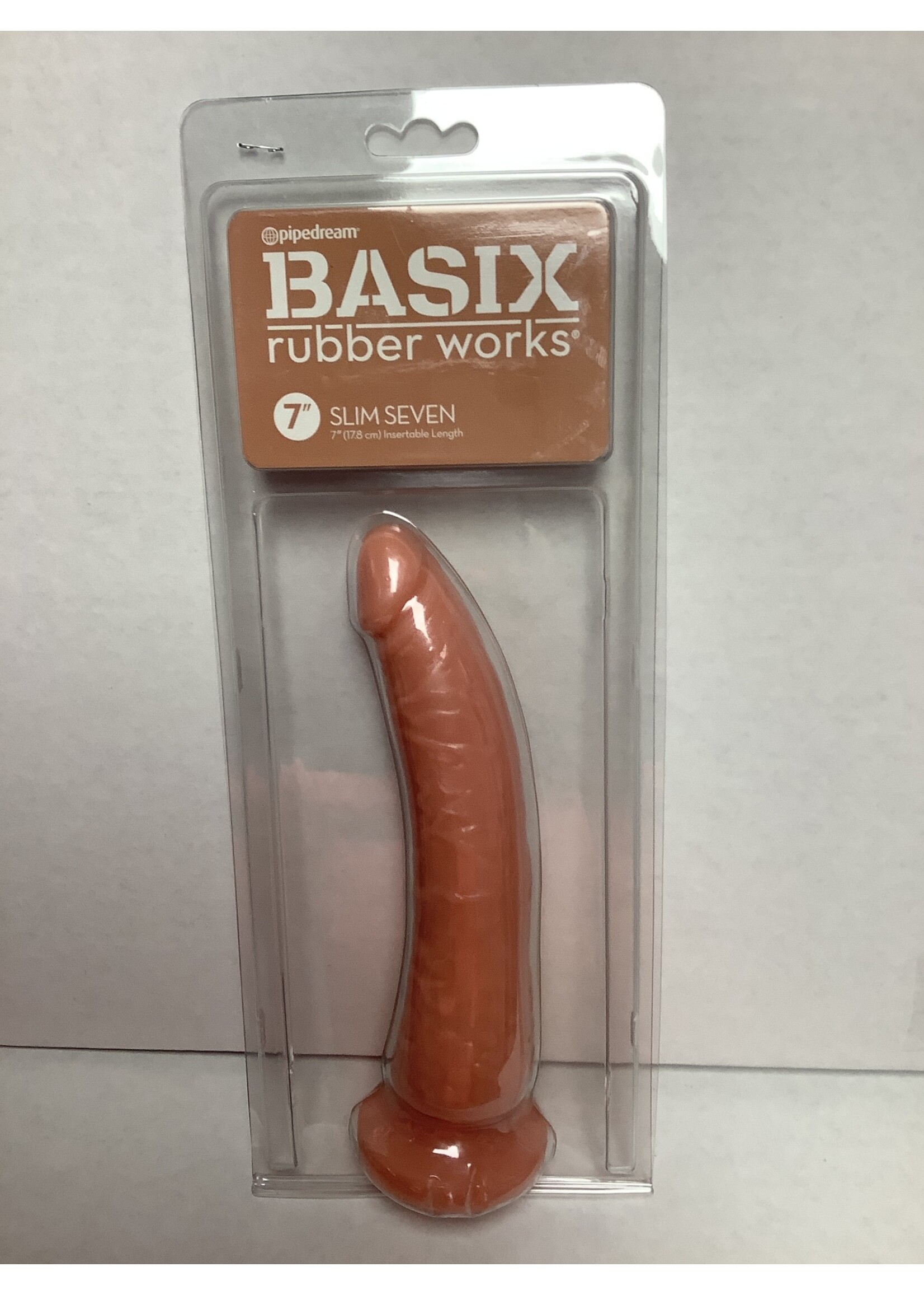 Pipedream Basix Rubber Works  7" beige