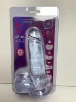 B Yours Plus Blush B Yours Plus 7" Rock n Roll Dildo - Clear