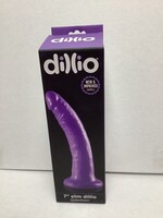 Pipedream Dillio Purple - 7" Slim