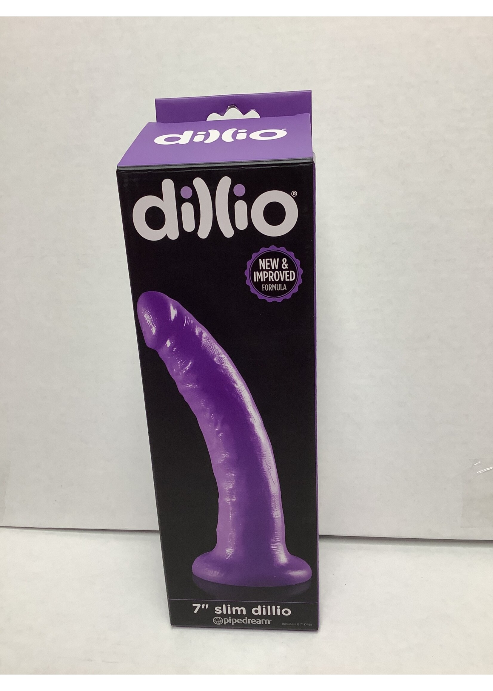 Pipedream Dillio Purple - 7" Slim