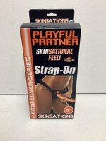 Skinsations Skinsations Latin Lover Playful Partner 8" Strap On Dildo w/Harness