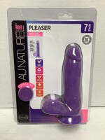 Blush Novelties Au Naturel Bold Pleaser Dildo 7  inch Suction Cup Non Vibrating