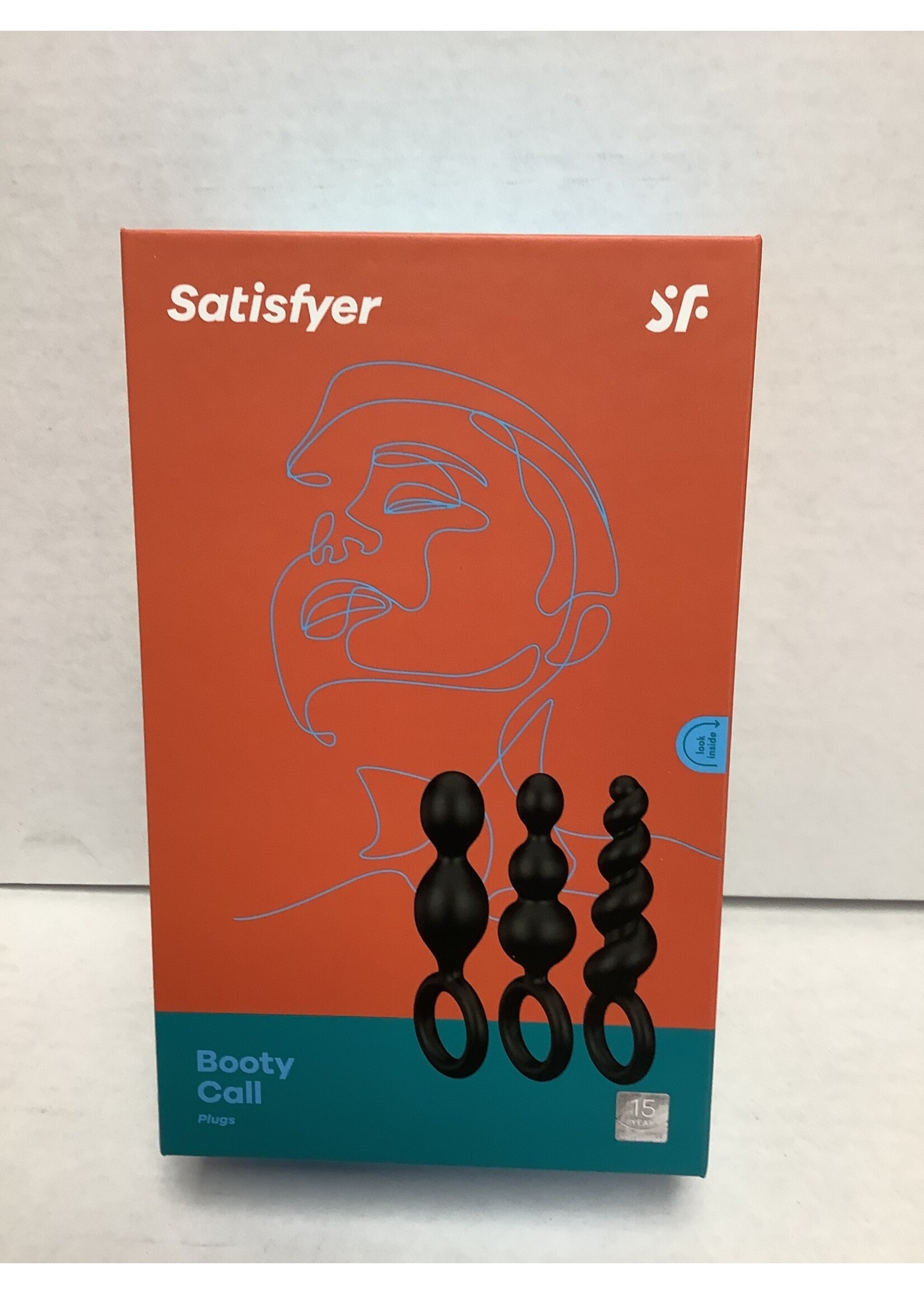 Satisfyer Satisfyer Booty Call Plugs - Black