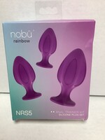 Nobu Nobu Rainbow Silicone Plug Set - Purple
