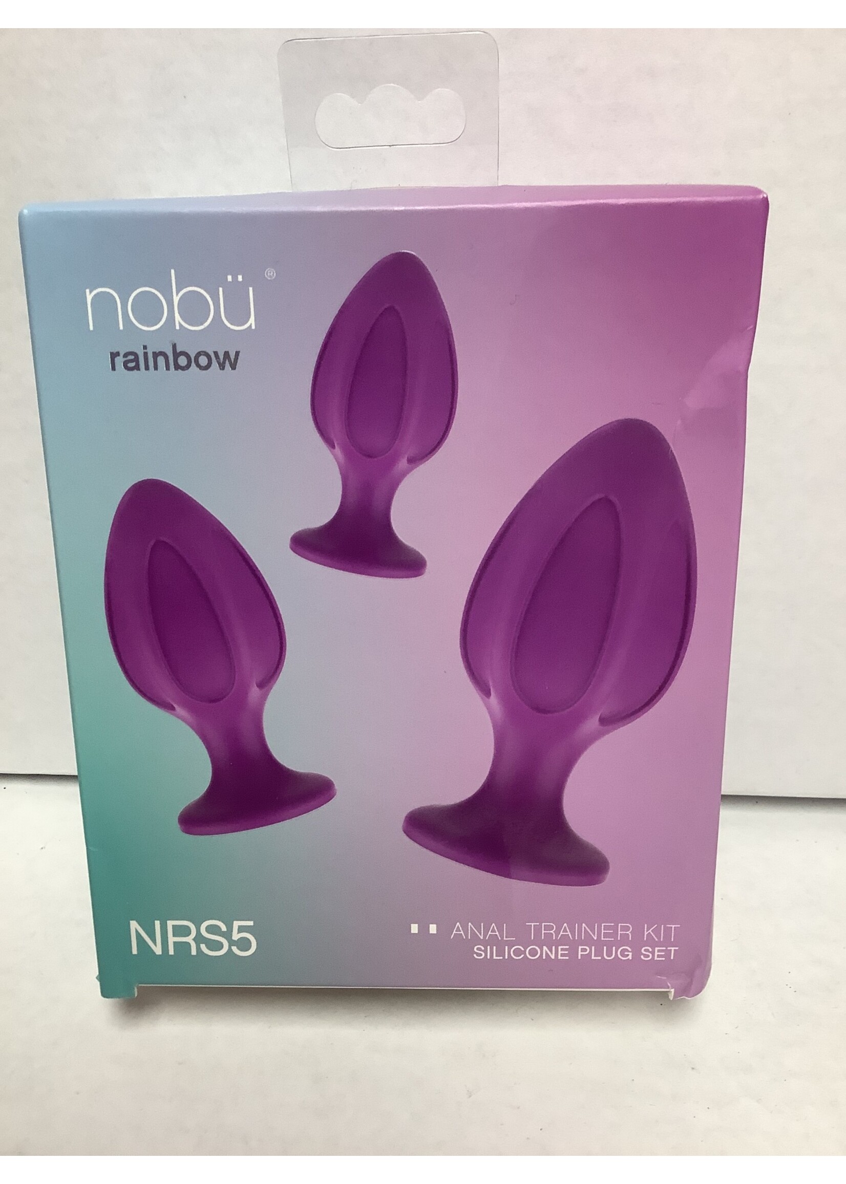 Nobu Nobu Rainbow Silicone Plug Set - Purple