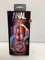 Anal Adventures Blush Anal Adventures Matrix Beaded Loop Plug - Copper