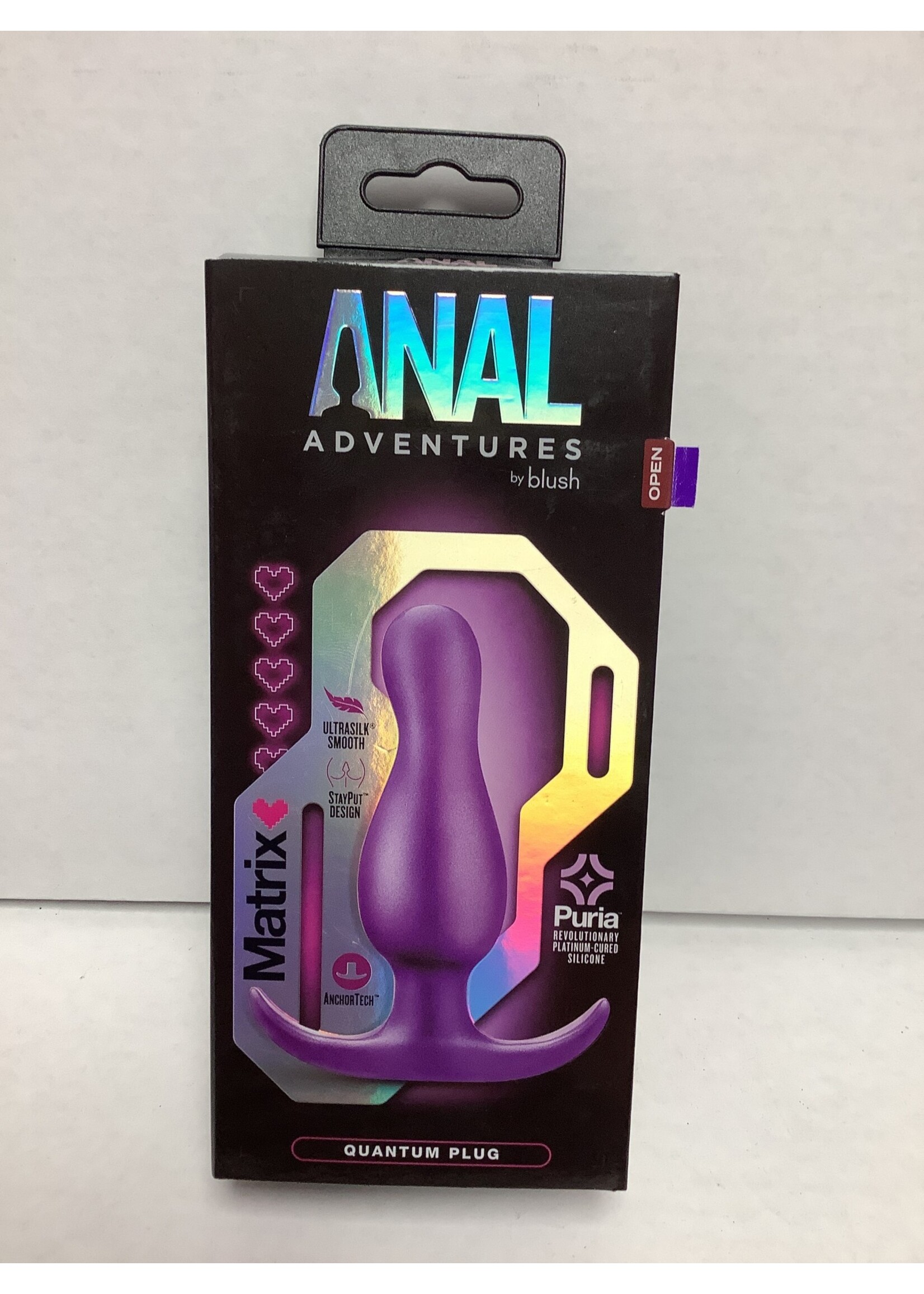 Anal Adventures Blush Anal Adventures Matrix Quantum Plug - Purple