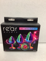 Rear Assets Rear Assets Rainbow Gem Anal Trainer Kit - Multi Color