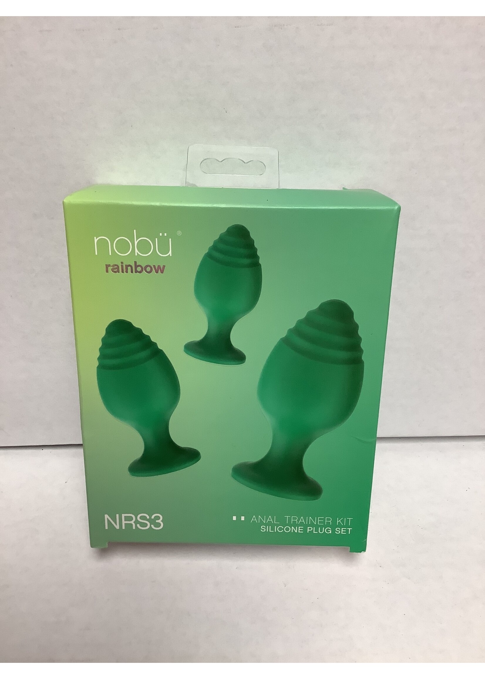 Nobu Nobu Rainbow Silicone Plug Set - Green