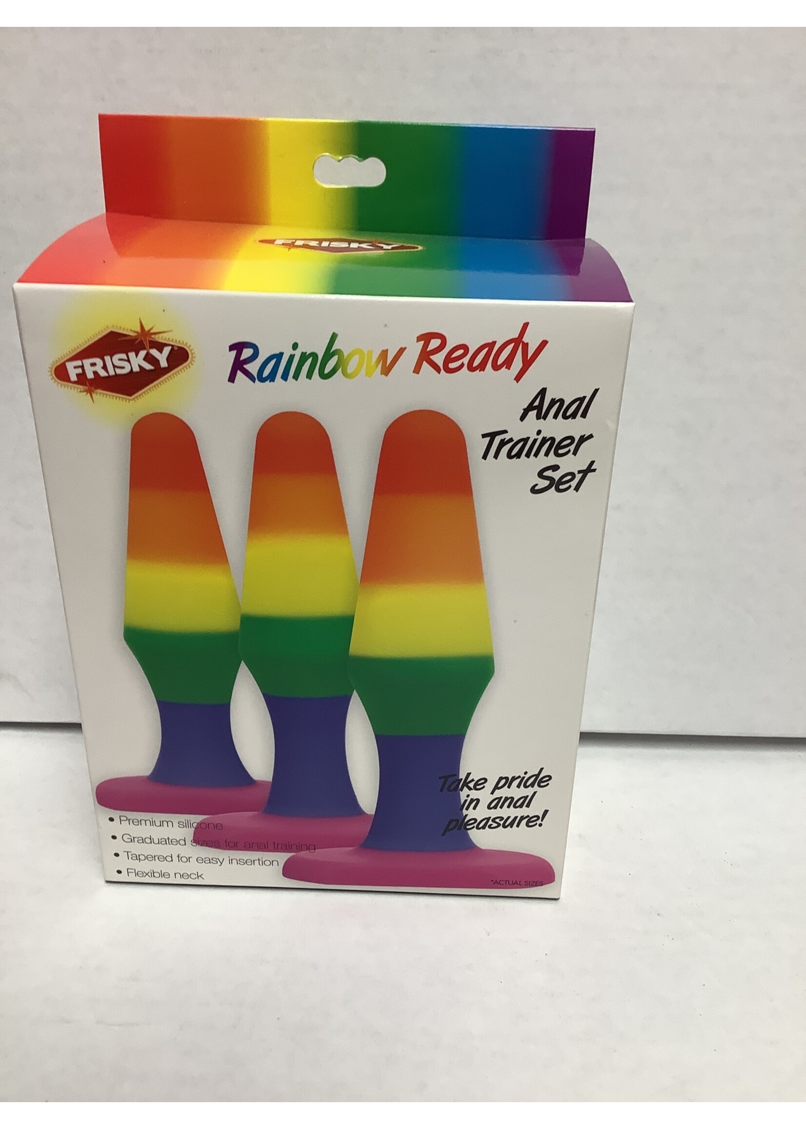 Frisky Frisky Rainbow Silicone Anal Trainer Set