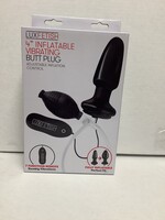 Lux Lux Fetish 4" Inflatable Vibrating Butt Plug