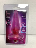 B Yours Blush B Yours Basic Vibra Plug - Pink