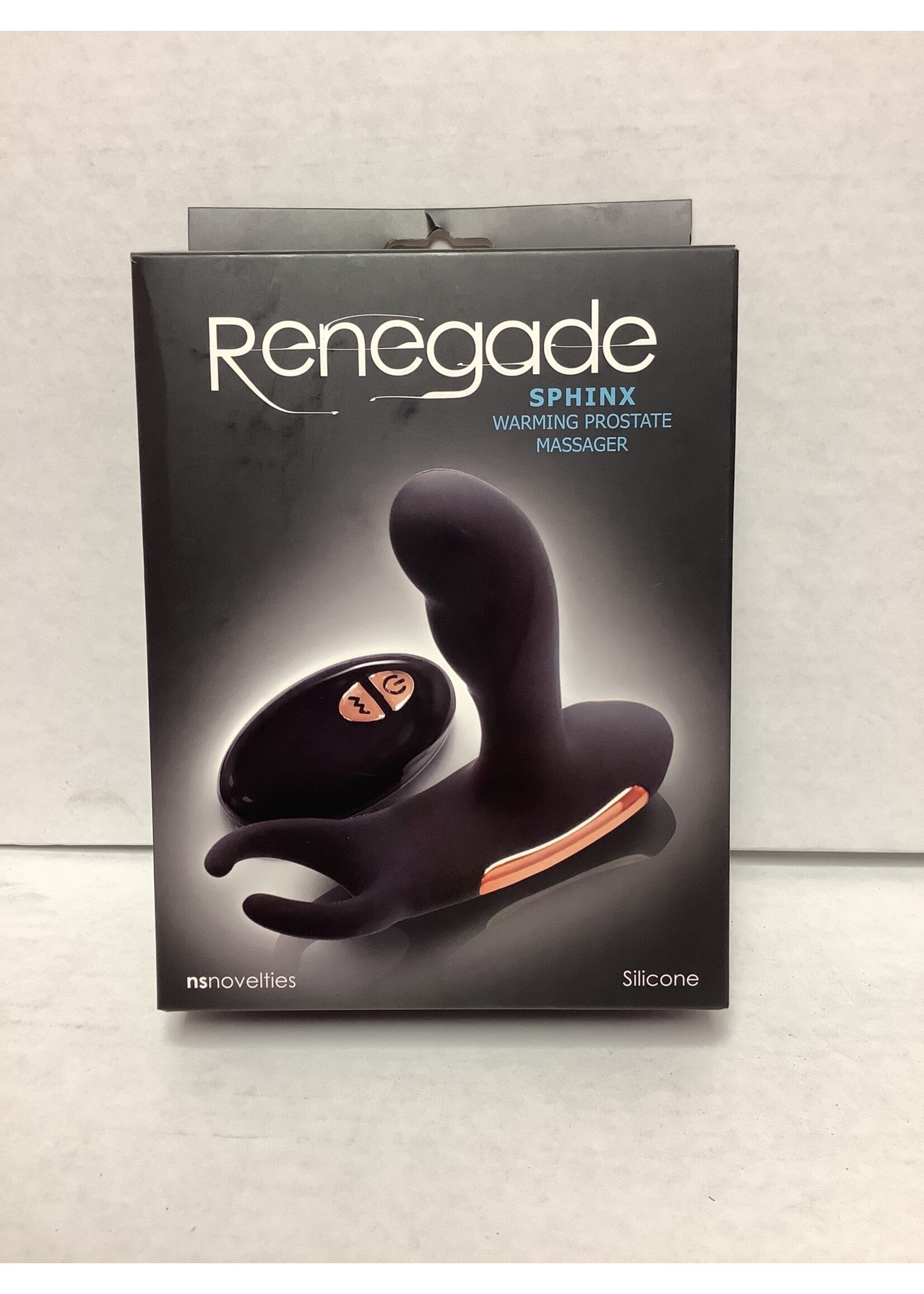 Renegade Renegade Sphinx Warming Prostate Massager - Black