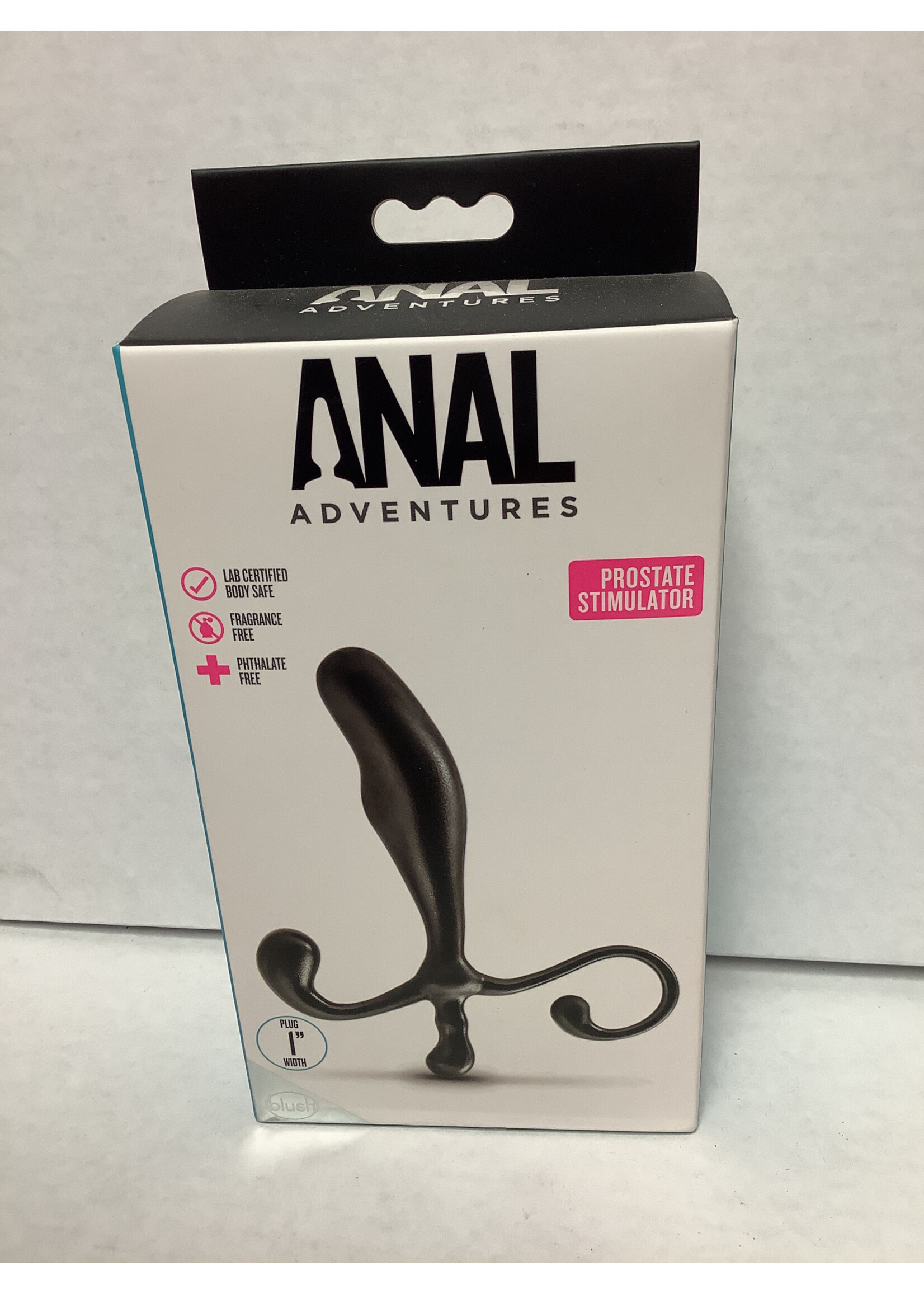 Anal Adventures Blush Anal Adventures Prostate Stimulator - Black