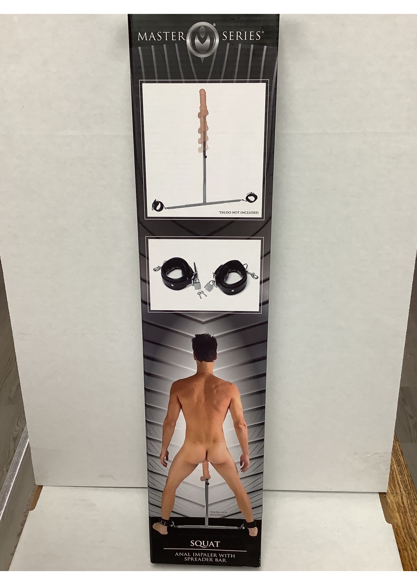 Master Series Master Series Squat Anal Impaler w/Spreader Bar & Cuffs