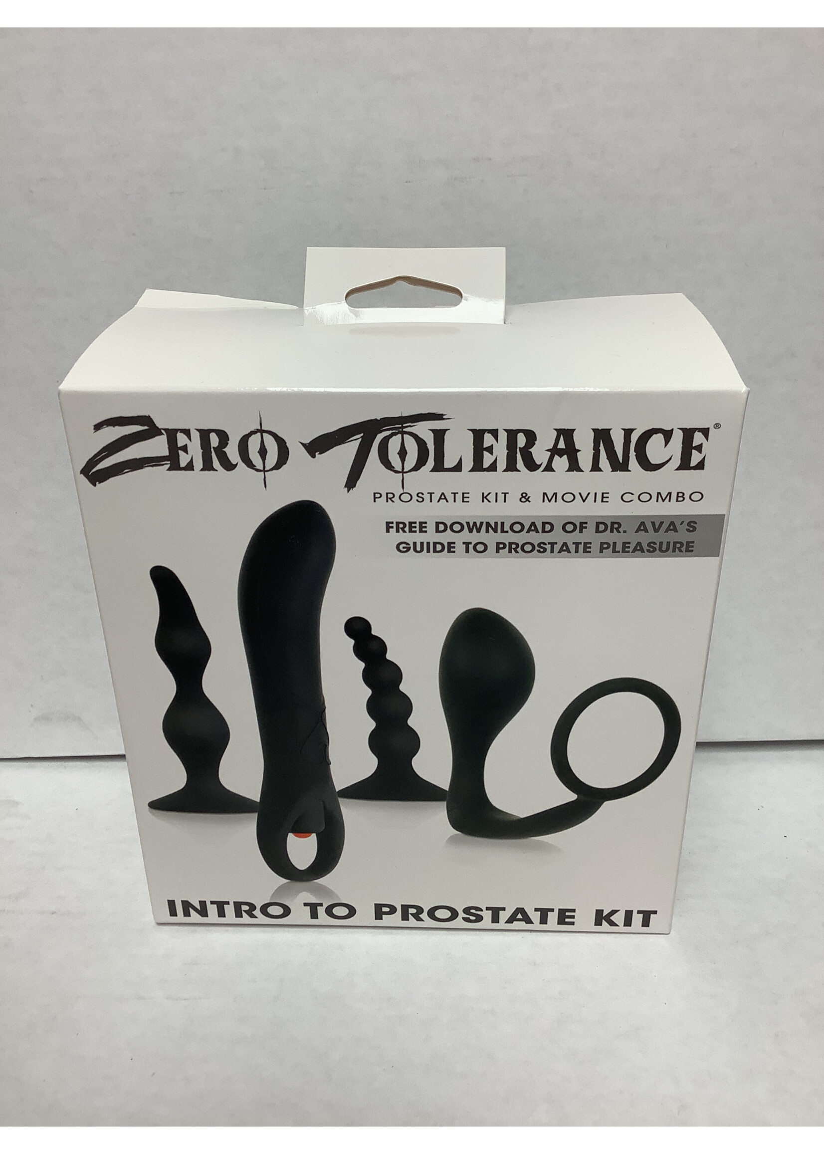 Zero tolerance prostate kit and movie combo
