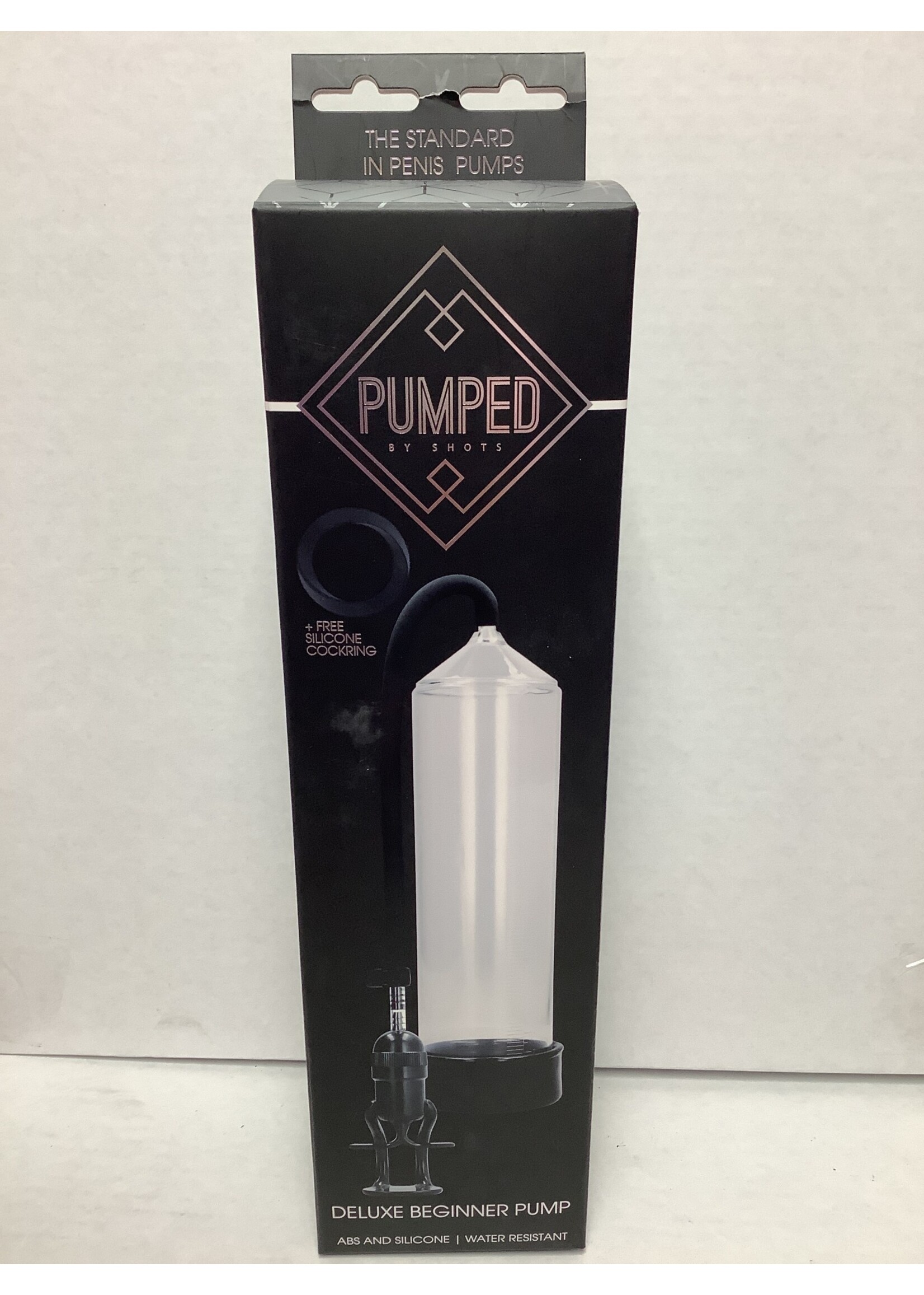 Pumped Shots Pumped Deluxe Beginner Pump - Transparent