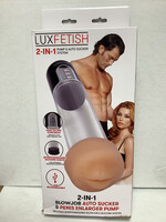 Lux Fetish Luxfetish 2 in 1 pump & auto stroker