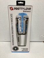 Pretty Love Pretty Love Sienna Sucking & Vibrating Masturbator - White